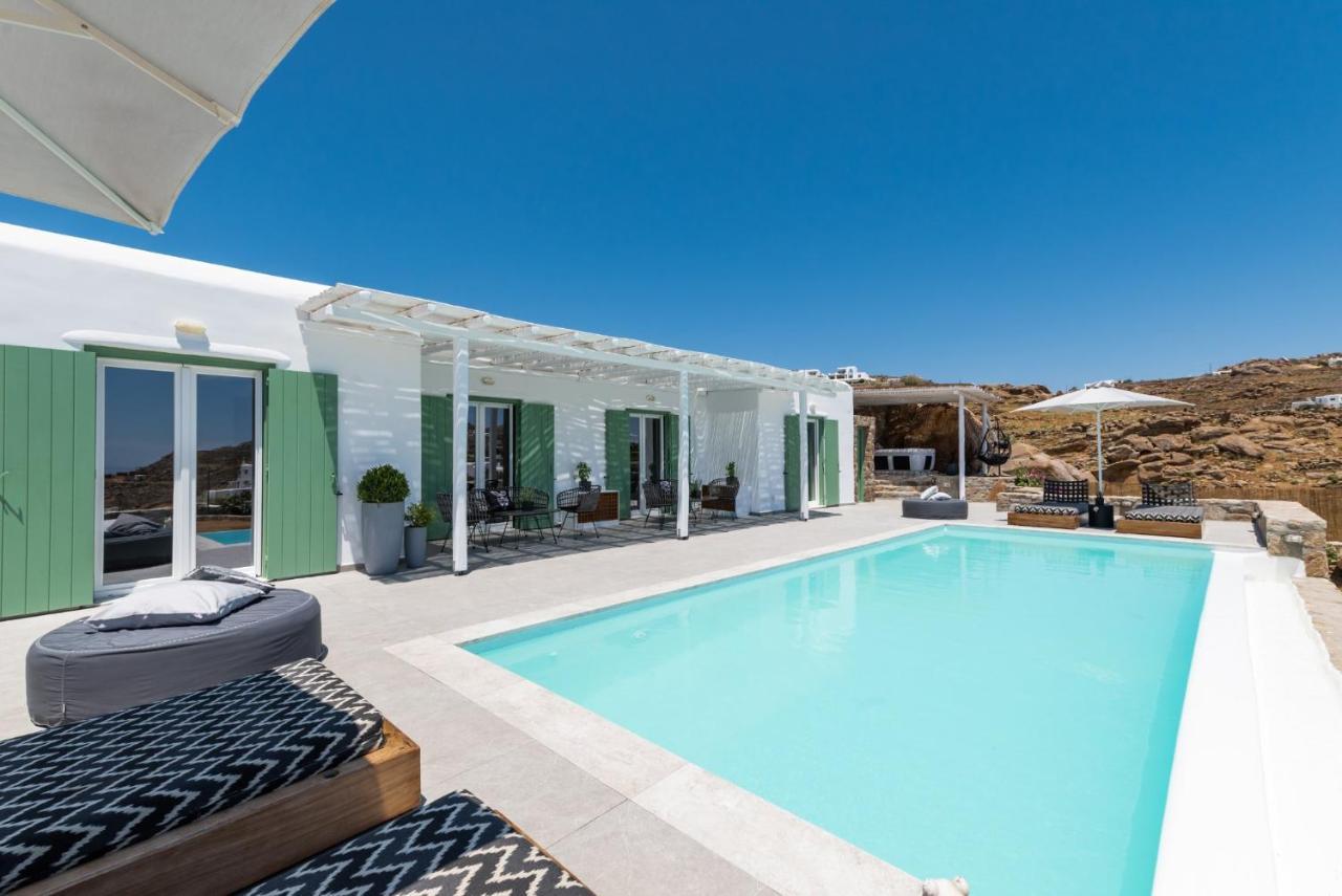 Dioni Villa Mykonos เปรากา ภายนอก รูปภาพ