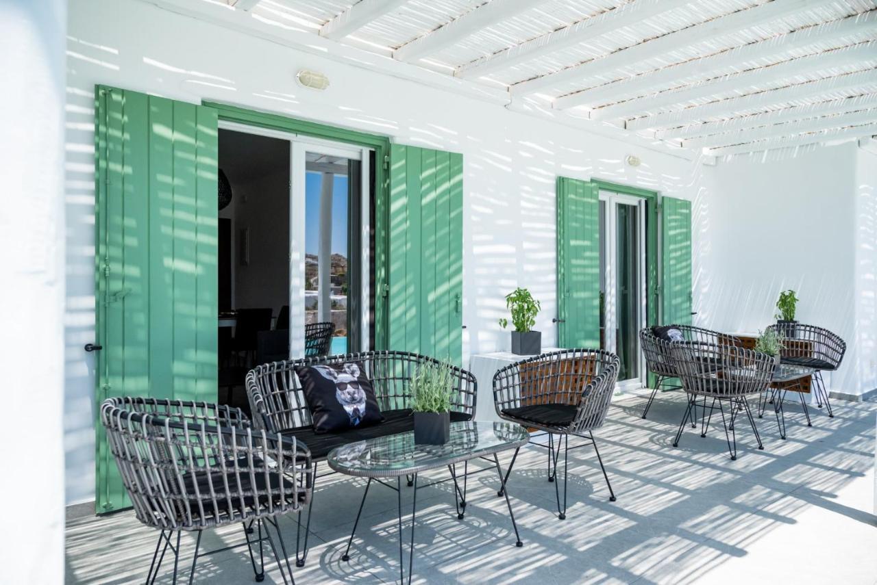 Dioni Villa Mykonos เปรากา ภายนอก รูปภาพ